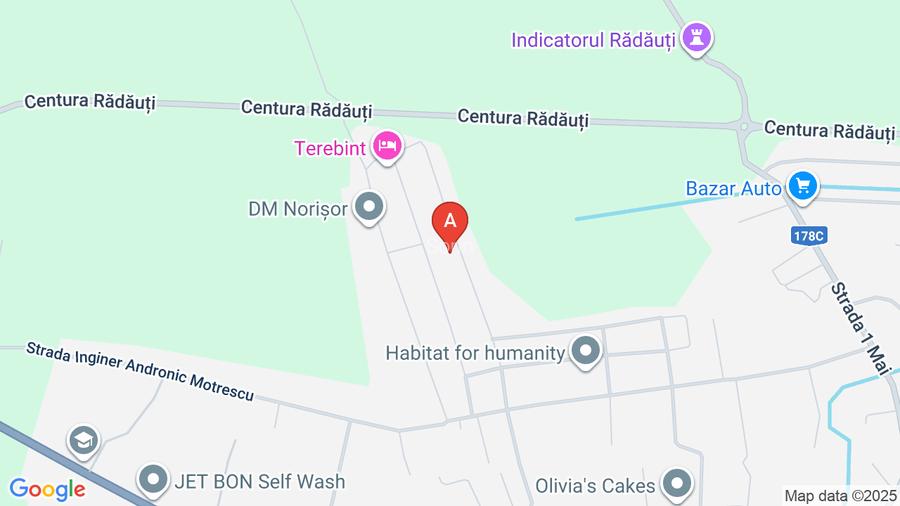 Teren intravilan 791 mp Radauti