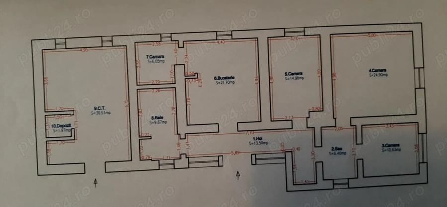 Casă cu 4 camere cu Teren 1101 Mp în Becicherecu Mic