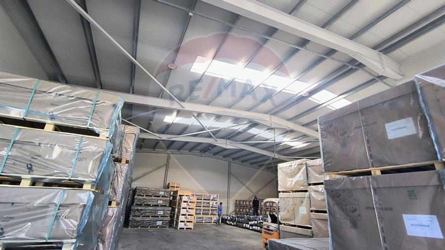 Spațiu industrial hala Chiajna Centura teren exterior 2000 mp - 1