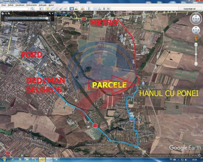 Teren de vanzare/Carcea/Hanul cu Ponei - 1