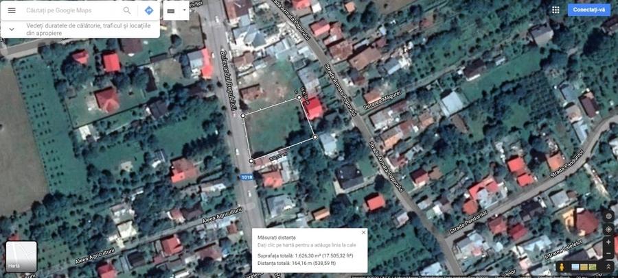 Teren Breaza 1403 mp Bulevardul Republicii - 6