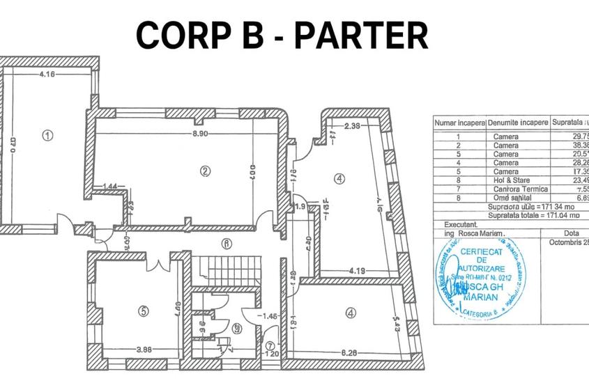 COMISION 0% CUMPĂRĂTOR! CLĂDIRE BIROURI CENTRU, INCHIRIATĂ 100%, ROI: 8,2%/AN! - 8