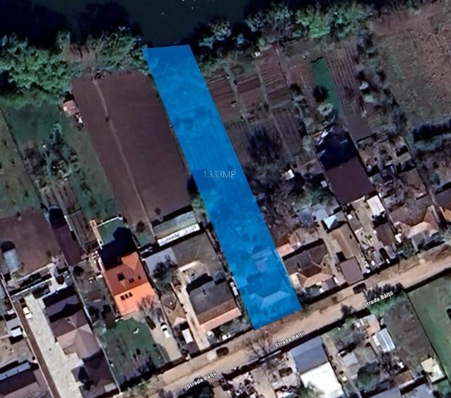 Teren  1333 mp deschidere lac Moara Vlasiei toate utilitatile, proiect - 1