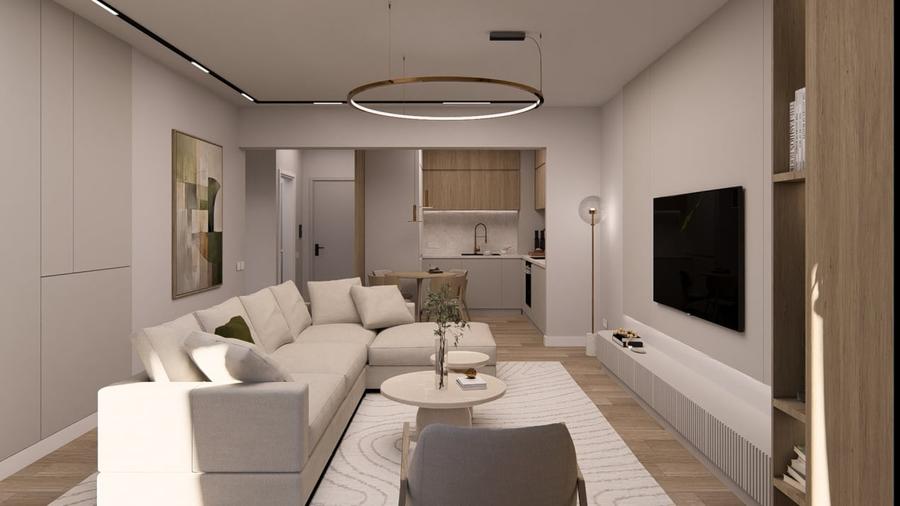 Apartament cu 2 camere decomandat în Punctele Cardinale