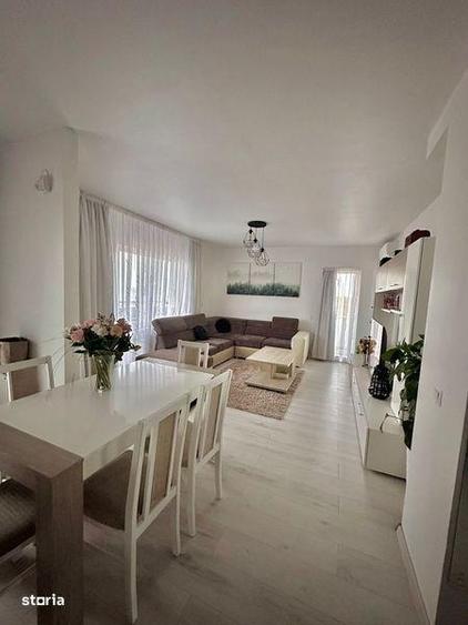 Apartament cu 2 camere semidecomandat, mobilat în Apahida