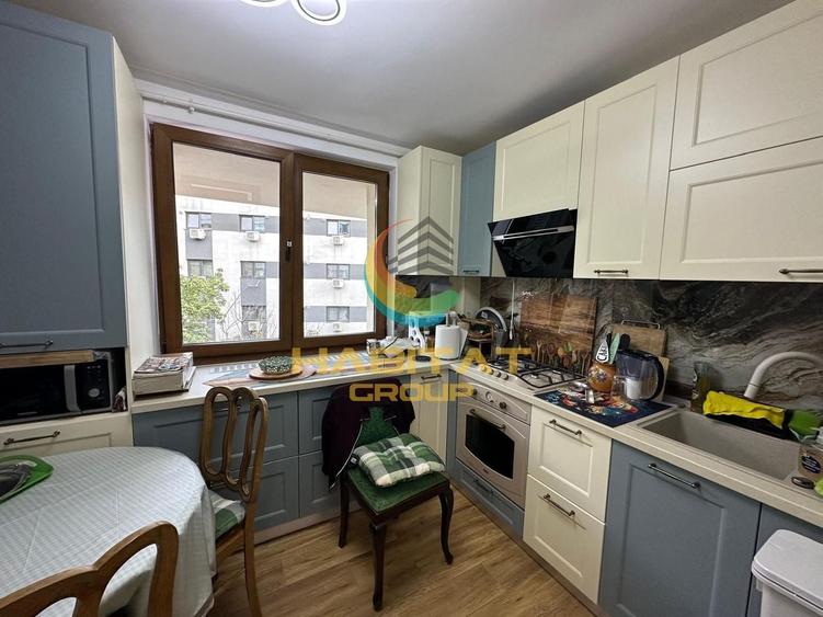 Apartament cu 2 camere semidecomandat, mobilat în Olteniței