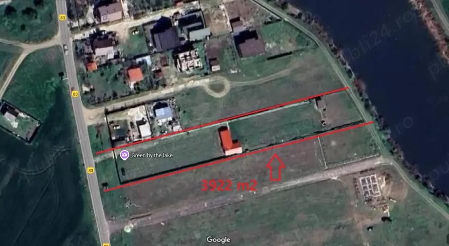 Teren Berceni- Vidra 4000 m2 -Berceni- acces direct la lac si soseaua principala - 3