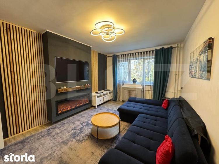 Apartament 3 camere, LUX, decomandat, zona: Primaverii - 4