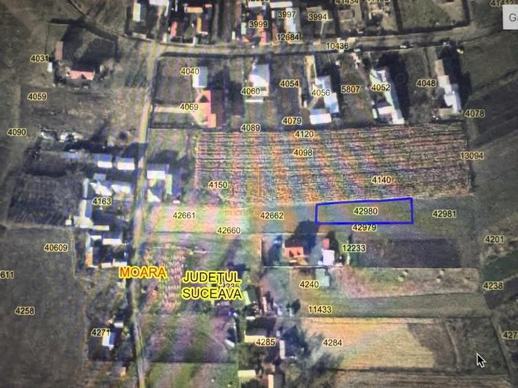 Vand 9 ari, teren intravilan in comuna Moara, sat Moara Nica - 2