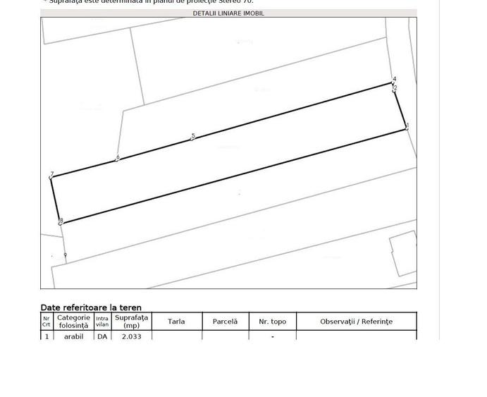 Teren cu autorizatie pentru doua case in Chinteni - 6