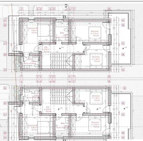 Individuala Sacalaz P+E,4Camere,3 Bai,Proiect Modern - 5