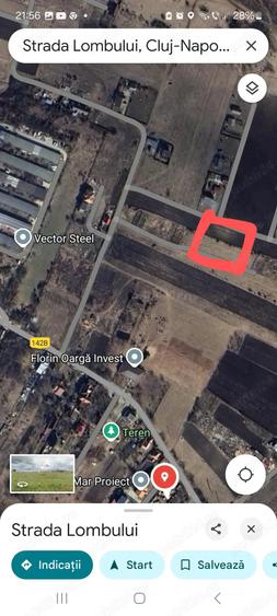 Vand teren extravilan , 637mp, Lombului, Cluj-Napoca - 2