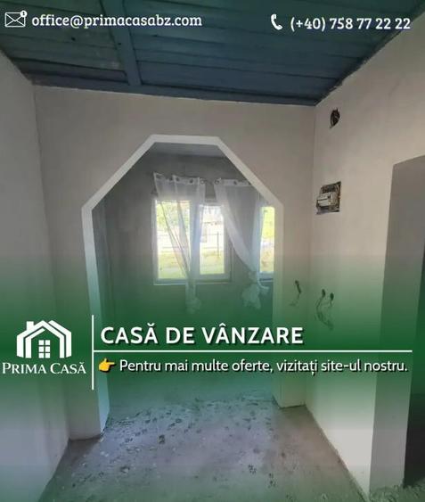 Casa si teren 3500mp in comuna Amaru/BZ ~ 4 camere ~ renovata in 2025 - 4