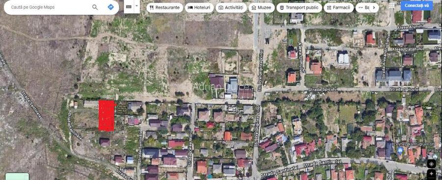 Teren intravilan Constanta zona Palazu Mare Malul Inalt