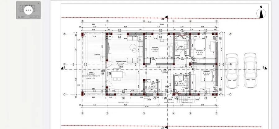 Casa pe un nivel, in Popesti Baciu, 120mp utili, 600mp teren - 5