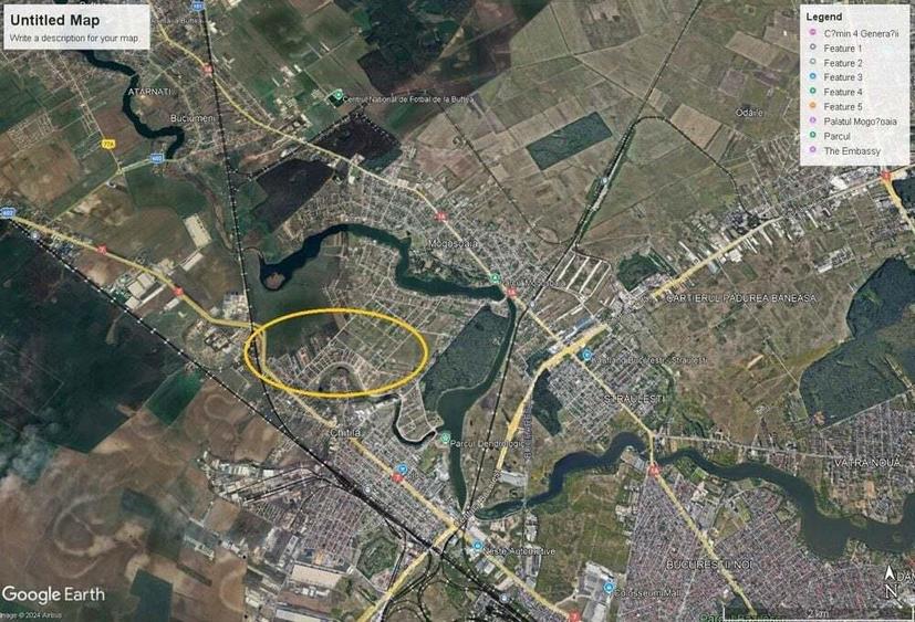 Teren intravilan Mogosoaia - Nichita Stanescu - 2