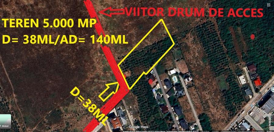 Mogosoaia-Teren 5.000 mp Str. Nichita Stanescu – Pretabil Proiect Imobiliar - 1