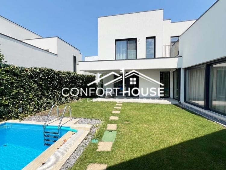 Vila  cu arhitectura moderna,  D+P+E,  piscina,  IANCU NICOLAE -British School - 48