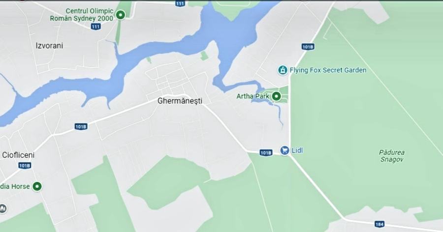 Vanzare 1875 mp teren Snagov, langa padure, zona superba, toate utilitatile - 5