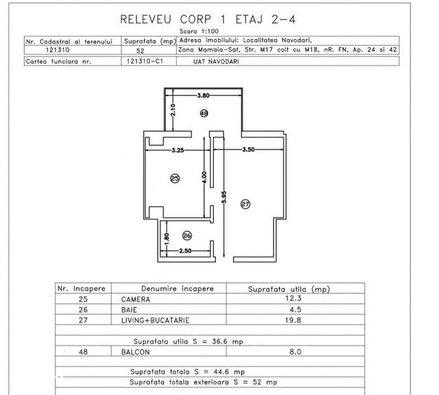 Apartament cu 2 camere in bloc finalizat Mamaia Nord, la cheie - 7