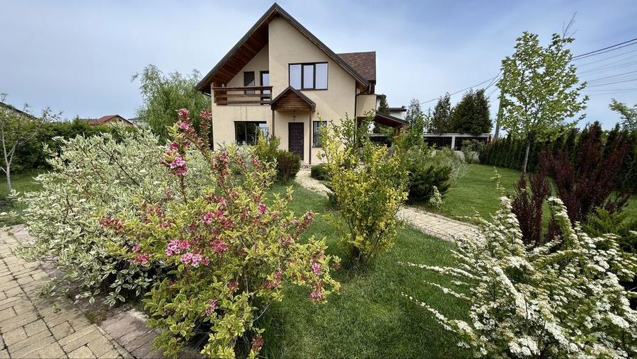 Casa 3 dormitoare + birou, 150 mp, curte 750 mp, Petresti Corbeanca, mobilata, incalzire pardoseala - 5