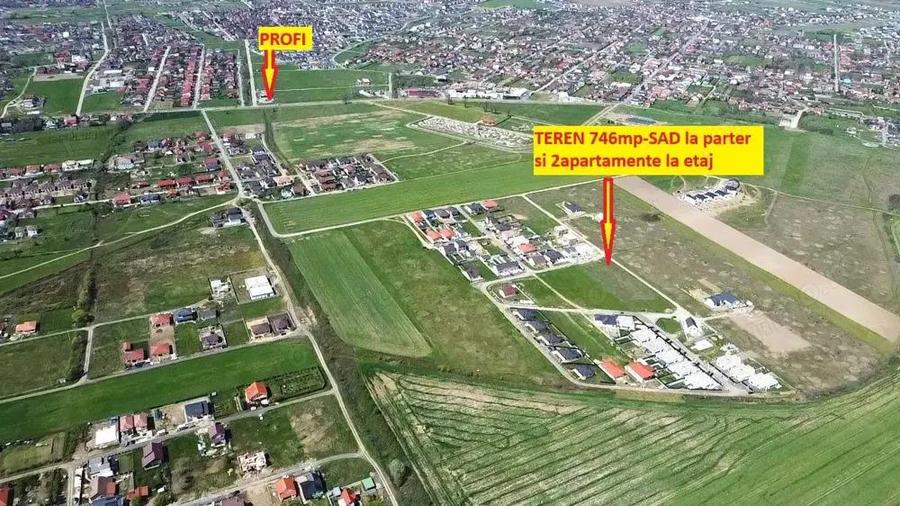 Teren Mo?ni?a SAD la parter, 2 ap la etaj, utilita?i - 3