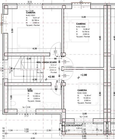 Casa de tip duplex 120 mpu 4 camere zona Selimbar Sibiu