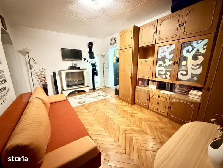 Apartament cu 2 camere semidecomandat în Central