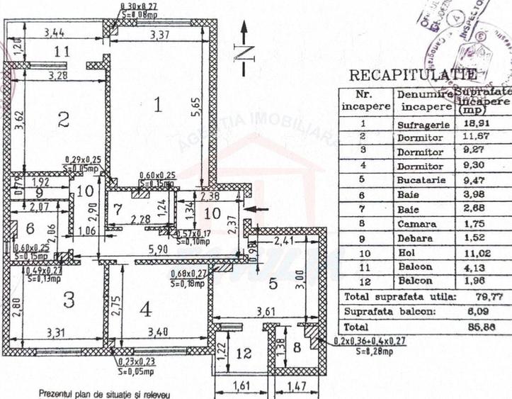 APARTAMENT 4 CAMERE, MICRO 20, 115.000 €