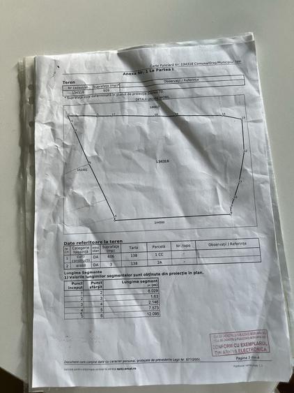 Teren de 600 mp, în Bucium
