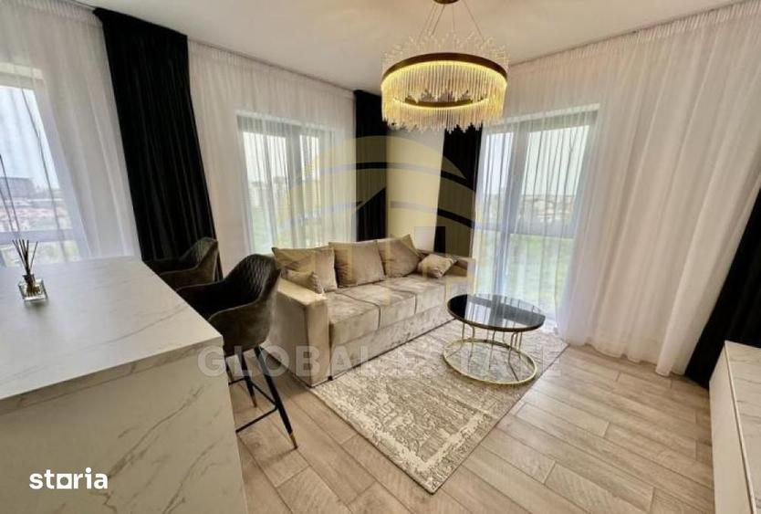 Apartament cu 2 camere decomandat, mobilat în Herăstrău