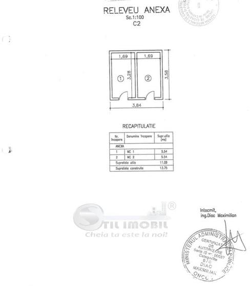 Casă cu 11 camere cu Teren 512 Mp în Târgu Cucu