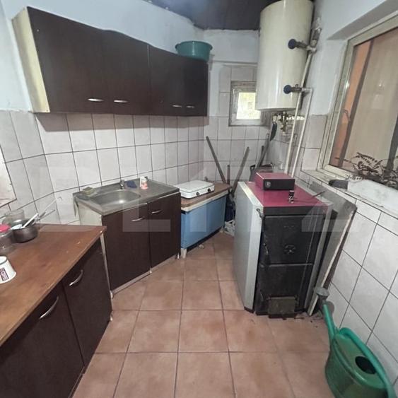Casă individuală cu 3 camere cu Canalizare în Kuncz