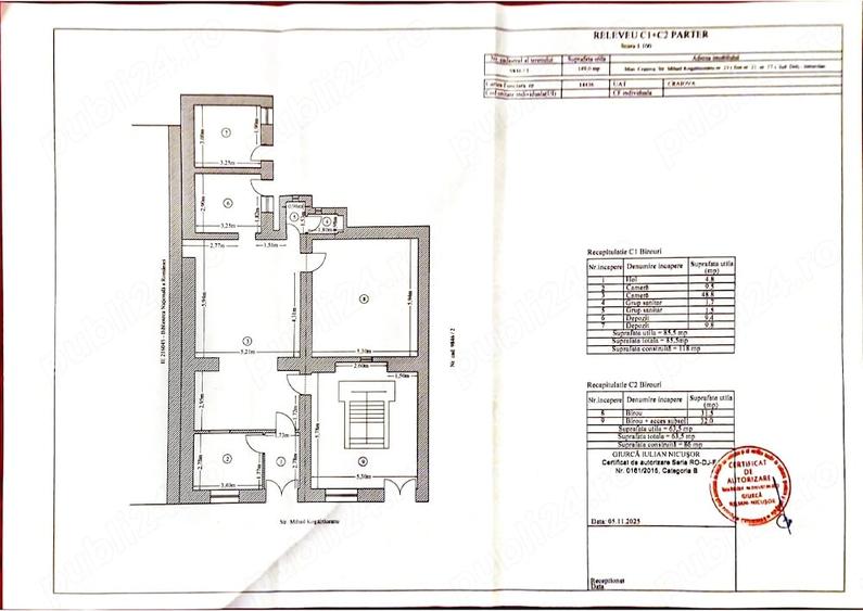 Spațiu comercial, de 320 mp, în Ultracentral