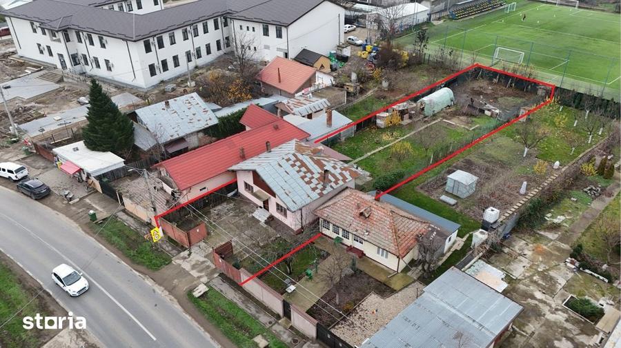 Casă cu 3 camere cu Teren 791 Mp în Ștefăneștii de Jos