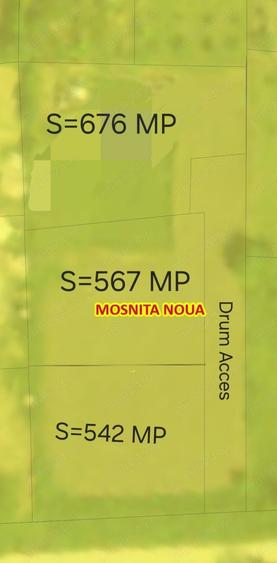 Teren de 676 mp, în Moșnița Veche