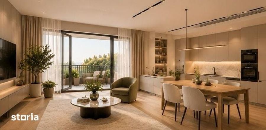 Apartament cu 3 camere în Pipera