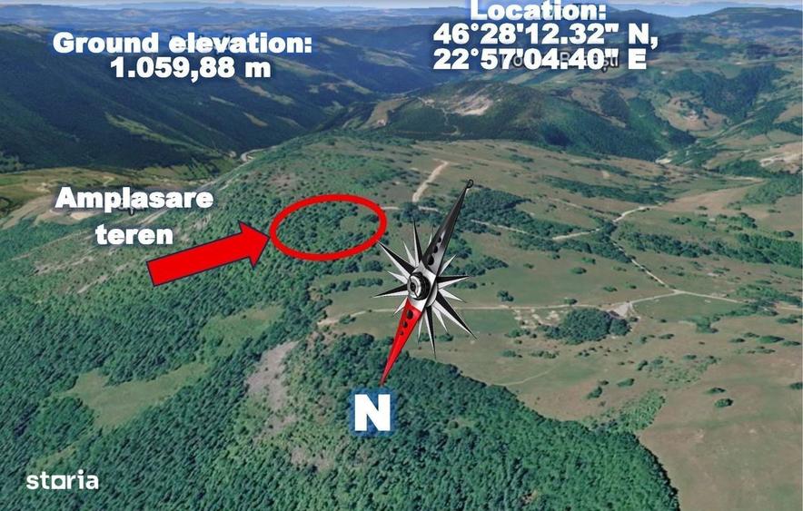 Teren intravilan 3.120 mp in Sohodol, Albac - Muntii Apuseni - 7
