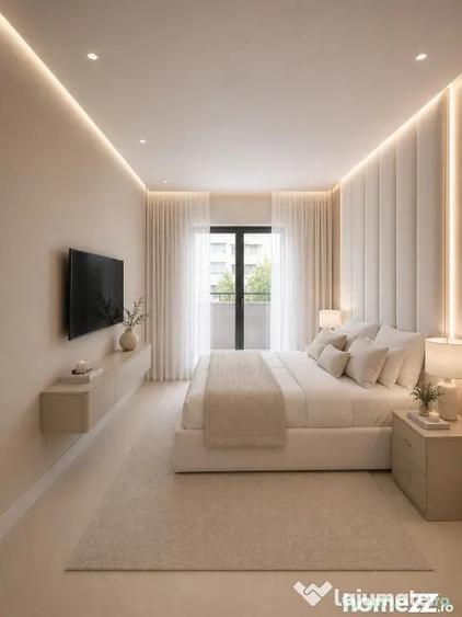 Apartament cu 3 camere semidecomandat în Nicolina