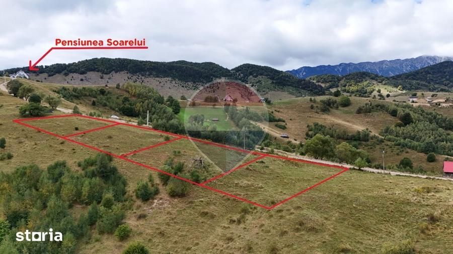 Teren de 6801 mp, în Fundata
