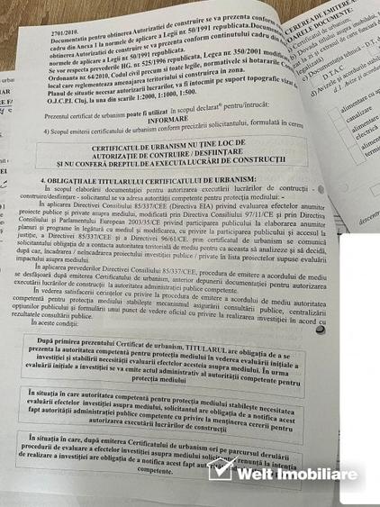 Teren Construcții intravilan de 5400 mp, în Sânnicoară