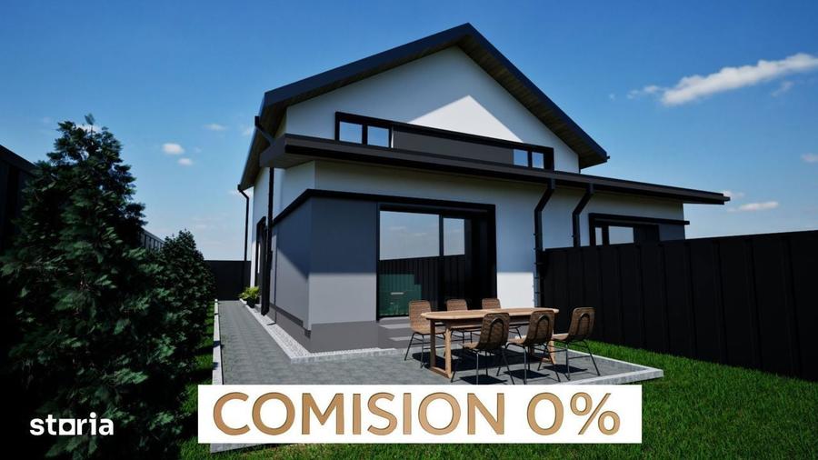 Casă cu 4 camere cu Teren 370 Mp în Ghiroda