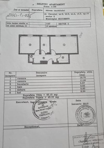 Apartament cu 2 camere decomandat, mobilat în Ștefan cel Mare