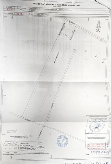 Teren agricol extravilan de 110000 mp, în Crângurile