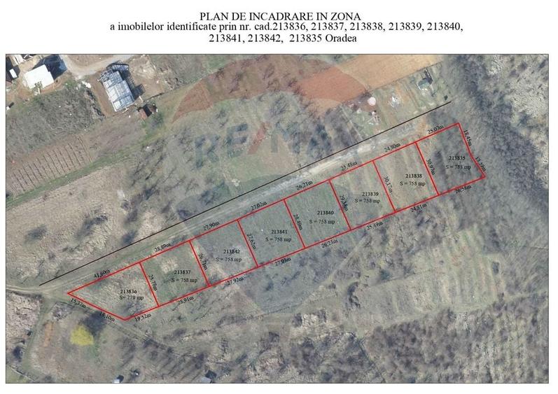 Teren Construcții intravilan de 758 mp, în Central