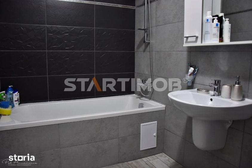 Apartament cu 2 camere semidecomandat, mobilat în Sânpetru
