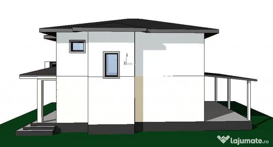 Casă cu 4 camere cu Teren 450 Mp în Horpaz