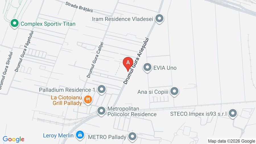 Garsonieră decomandată, mobilată în Theodor Pallady