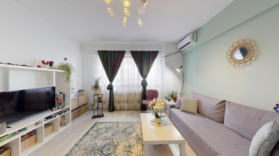 Apartament cu 2 camere decomandat, mobilat în Berceni