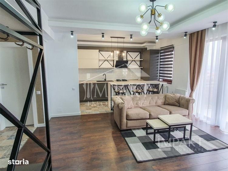 Apartament finisat Lux, complet mobilat si utilat, parcare subterana, - 5